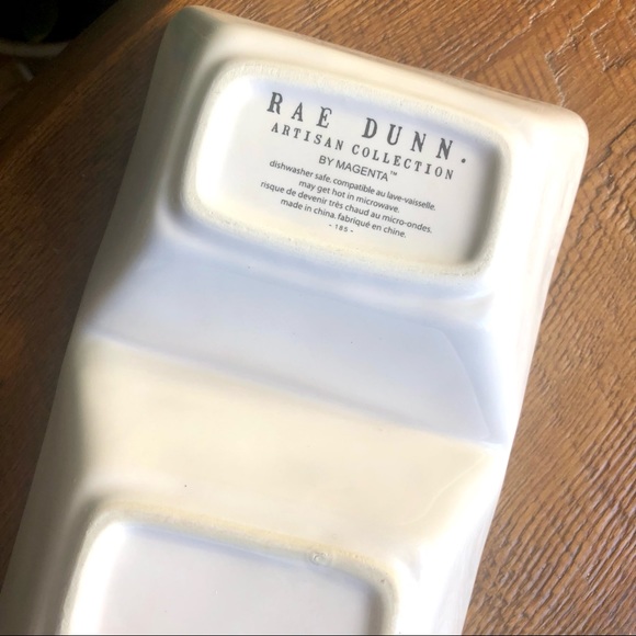 Easter Rae Dunn Hip Hop Rabbit catch-all tray/dish - Picture 5 of 6